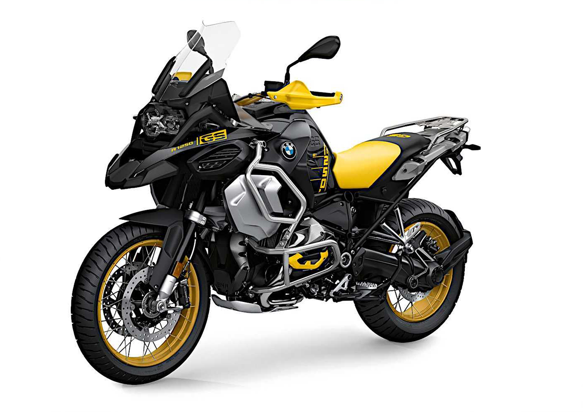 Et billede, der indeholder motorcykel, motorcykling, gul, parkeret
Automatisk genereret beskrivelse