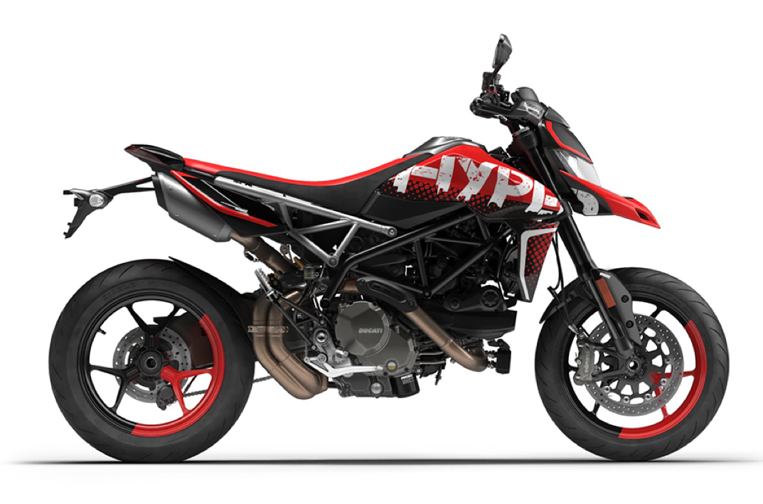 Et billede, der indeholder motorcykel, parkeret, sort
Automatisk genereret beskrivelse