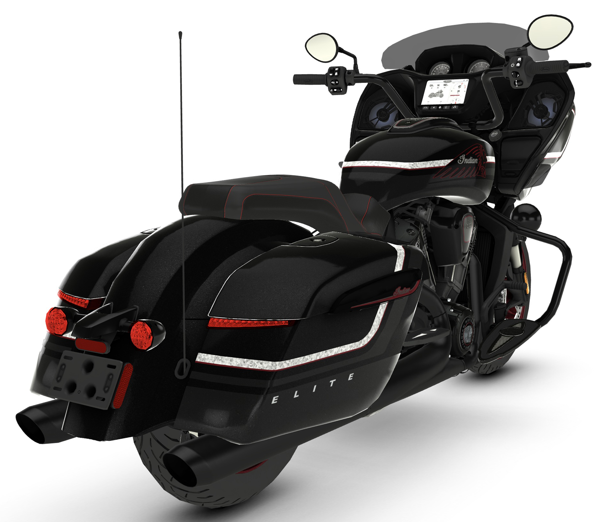 Et billede, der indeholder taske, accessories/tilbehør, motorcykel, dæk
Automatisk genereret beskrivelse