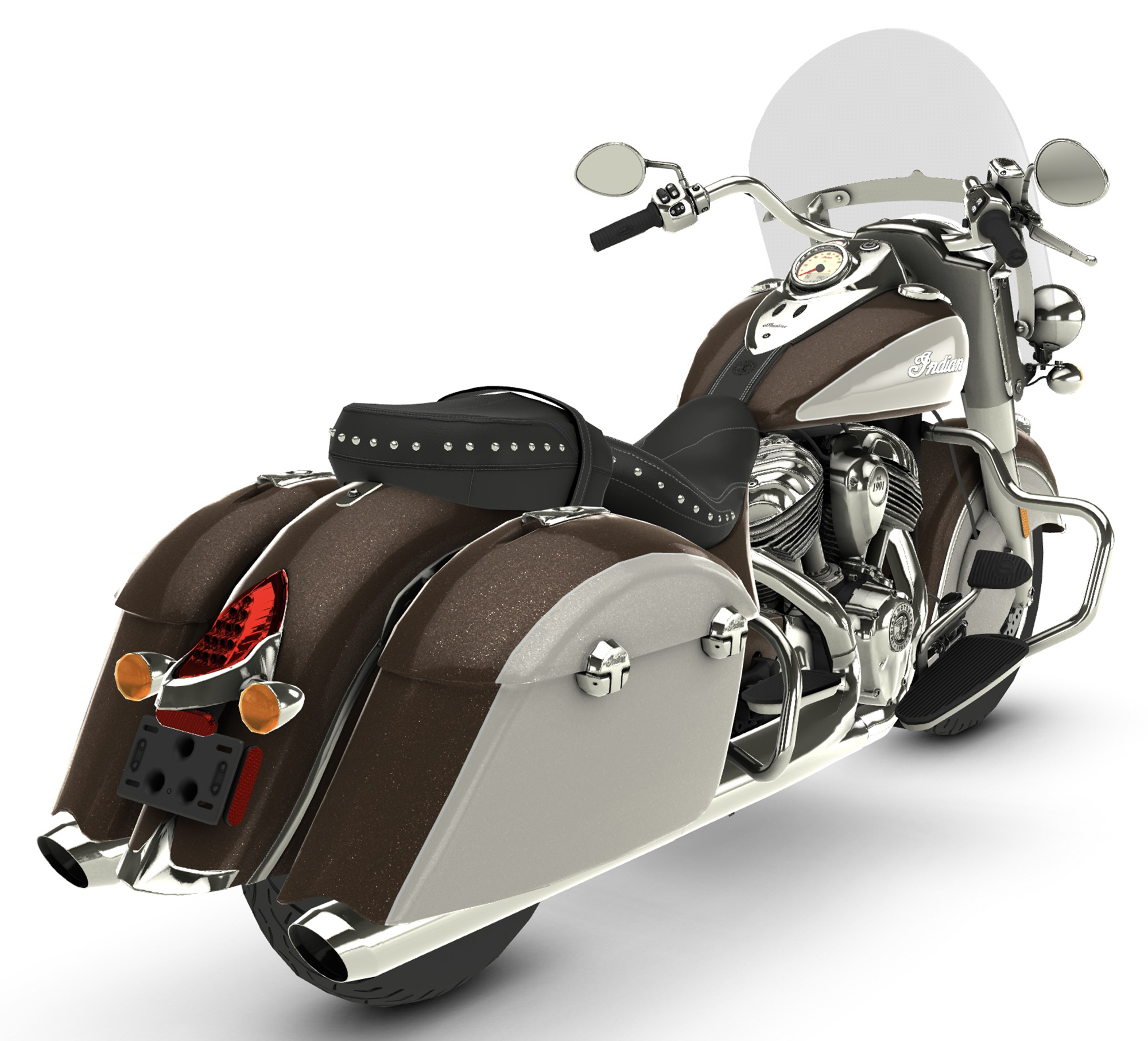 Et billede, der indeholder motorcykel, dæk, accessories/tilbehør, taske
Automatisk genereret beskrivelse