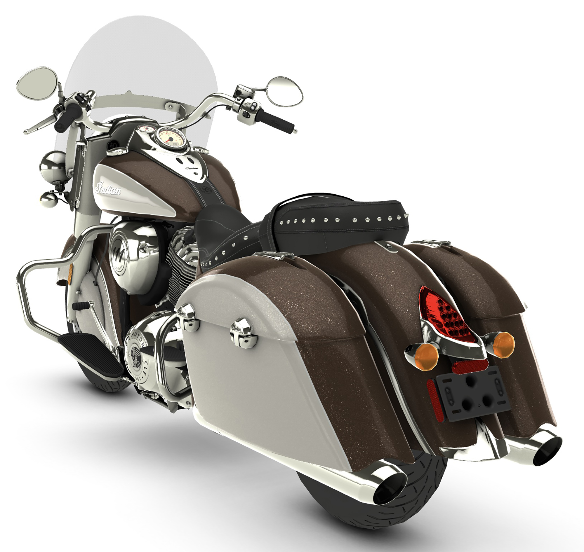 Et billede, der indeholder motorcykel, accessories/tilbehør, dæk, taske
Automatisk genereret beskrivelse