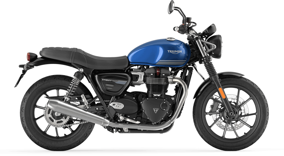 Et billede, der indeholder motorcykel, parkeret, udendørs, sort
Automatisk genereret beskrivelse