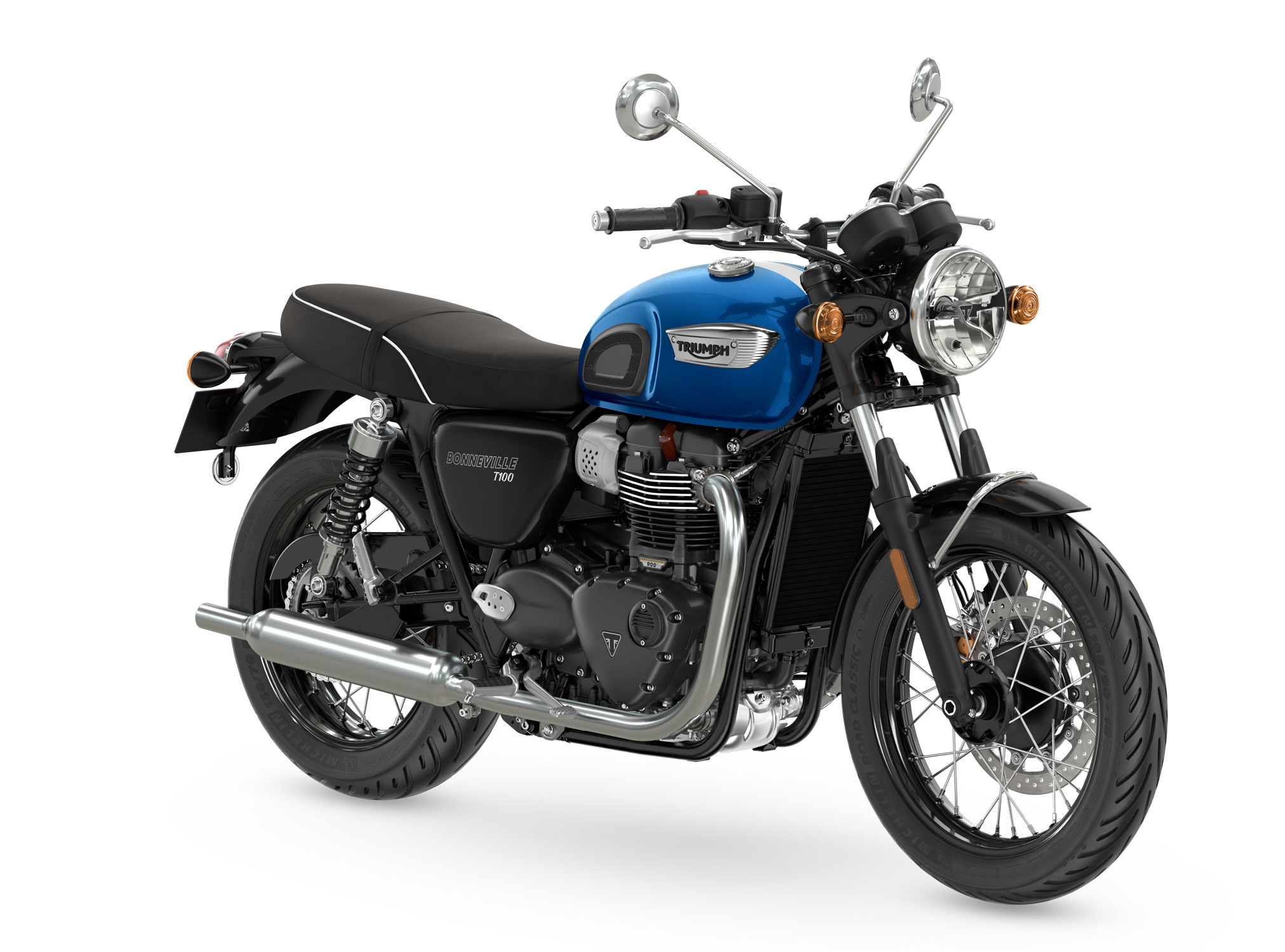 Et billede, der indeholder motorcykel, udendørs, parkeret, blå
Automatisk genereret beskrivelse