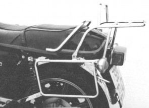Side- and Topcasecarrierset – chrome for Yamaha XS 850